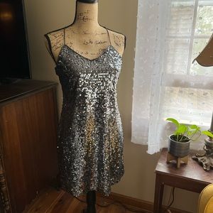 Tiny but mighty cute sequin mini dress